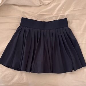 Aritzia Blue Mini Pleated Tennis Skirt
